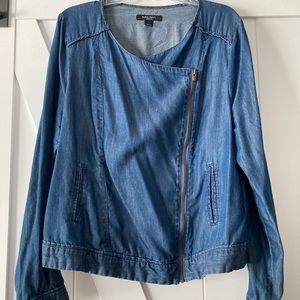 Nine West denim Moto jacket
